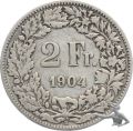 2 Franken 1904 Silber