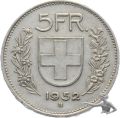 5 Franken 1952 Silber