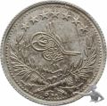OSMANISCHES SILBER! 1 KURUŞ 1277 / J11 &ndash; ABD&Uuml;LAZIZ &ndash; 1870 &ndash; TOP SAMMLERST&Uuml;CK!