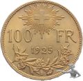 100 Franken 1925 B | Vreneli, Rarit&auml;t
