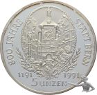 1991 Helvetia - 5 Unzen Feinsilber 999