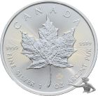 Kanada 5 Dollars 2023 1952-2022 Maple Leaf ----- 1 Unze Feinsilber 999
