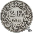2 Franken 1916 B