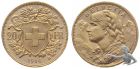 20 Franken 1916 B - Gold Vreneli Goldvreneli