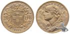 20 Franken 1915 B - Gold Vreneli Goldvreneli