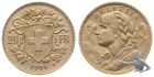 20 Franken 1906 B - Gold Vreneli Goldvreneli