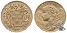 20 Franken 1901 B - Gold Vreneli Goldvreneli
