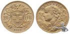 20 Franken 1900 B - Gold Vreneli Goldvreneli