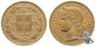 20 Franken 1896 B - Gold Vreneli Goldvreneli Helvetia