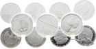 Deutschland 11 x 10 Euro 625er Silber in M&uuml;nzenkapseln