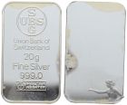 UBS 20 Gramm Feinsilber 999