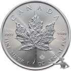 Kanada 5 Dollars 2023 Maple Leaf ----- 1 Unze Feinsilber 999 - Top Stempelglanz