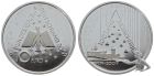 Deutschland 10 Euro 2009 925er Sterlingsilber