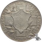1901 Luzern Eidgen&ouml;ssisches Sch&uuml;tzenfest Sch&uuml;tzenmedaille Silber