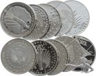 Deutschland 10 x 10 Euro 625er Silber