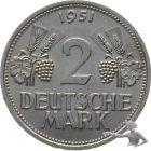 2 Mark 1951 G - &Auml;hren