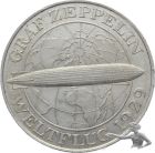 Deutschland 5 Reichsmark 1930 G - Zeppelin - Grosssilberm&uuml;nze