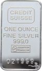Credit Suisse - TOPST&Uuml;CK - 31.1 Gramm 1 Unze Feinsilber 999