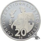 20 Franken 2023 - 175 J. Bundesverfassung - 20 Gramm 999.9 Feinsilber