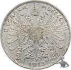 &Ouml;sterreich 2 Kronen 1913 - Franz Josef I. - Silber