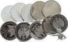 10 &times; 10 Euro Silber-Gedenkm&uuml;nzen Deutschland &ndash; 925er Silber &ndash; 166,50 g Feinsilber