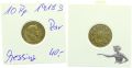 1918 Schweiz 10 Rappen Messing