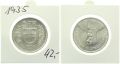 5 Franken 1935 B wunderschöne Qualität