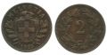 2 Rappen 1918 B