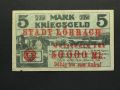 Lörrach Deutschland 5 Mark Gültig bis Februar 1919 (24145)