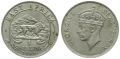 Ostafrika 1 Shilling 1949 Löwe