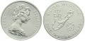 Bermuda Dollar 1972 Silver Wedding