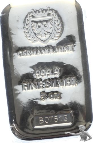 5 Unzen Feinsilber 999 Germania Mint