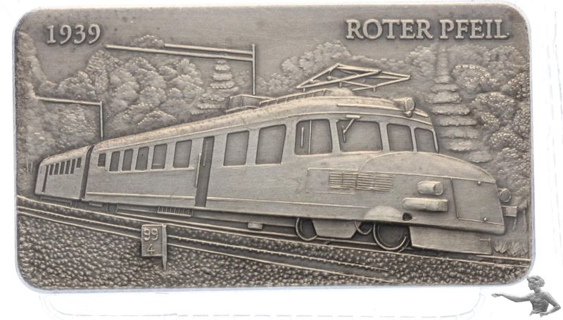 150 J. CH Eisenbahnen - Roter Pfeil