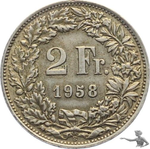 2 Franken 1958