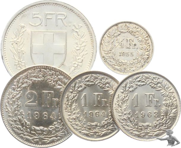 1 Unze Feinsilber - Schweizer Silbergeld