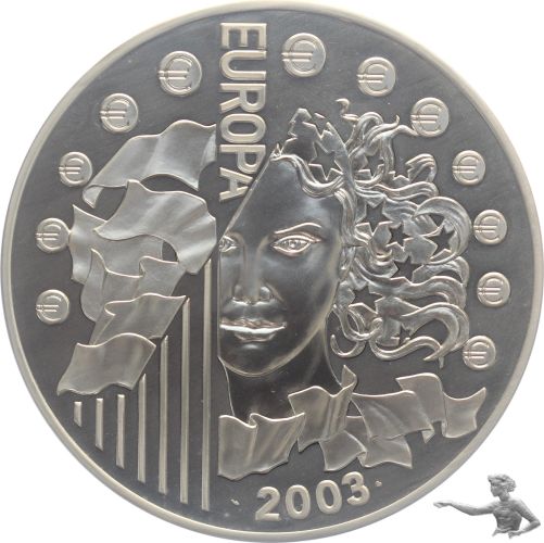 Frankreich 50 Euro 2003 - 1 kg M&uuml;nze Silber