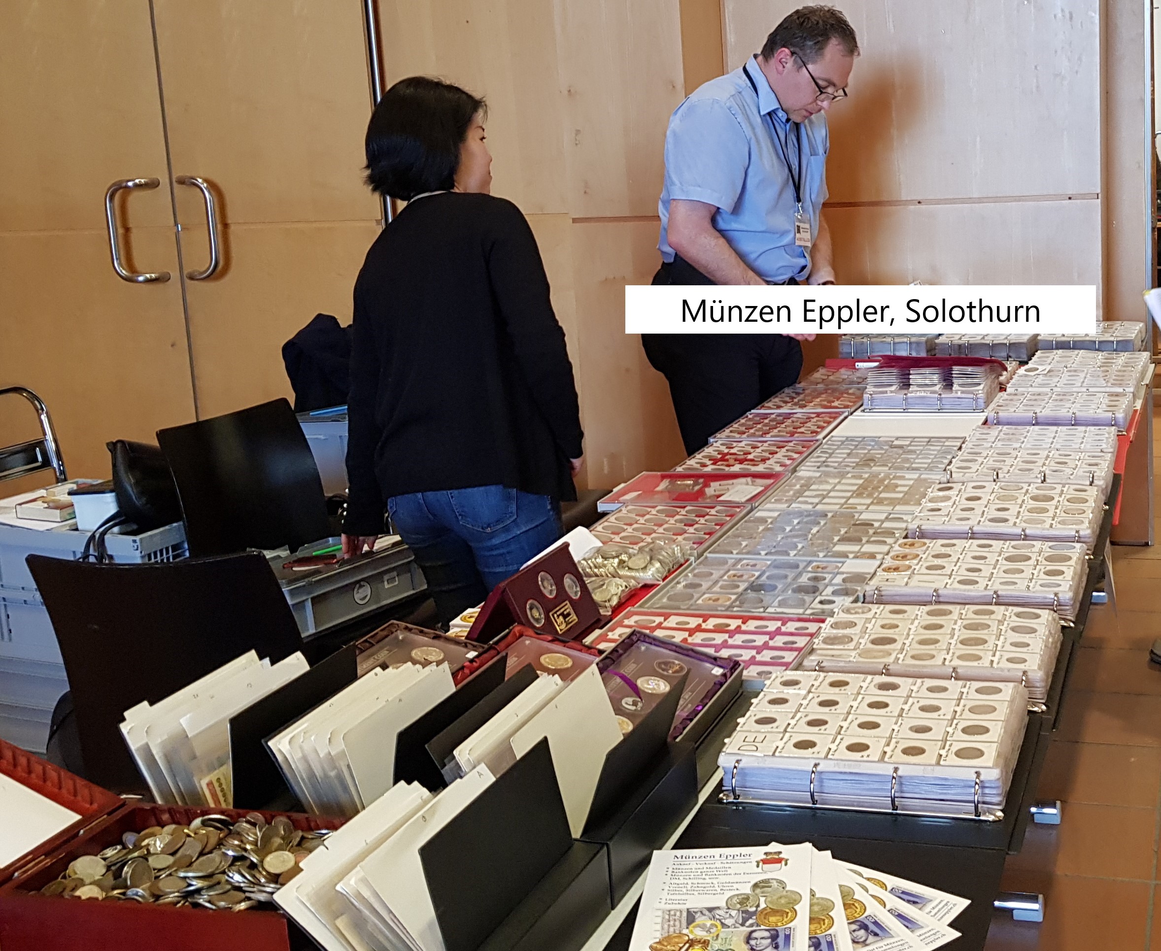 Münzenmesse Schönbühl numisauktion.ch münzen eppler